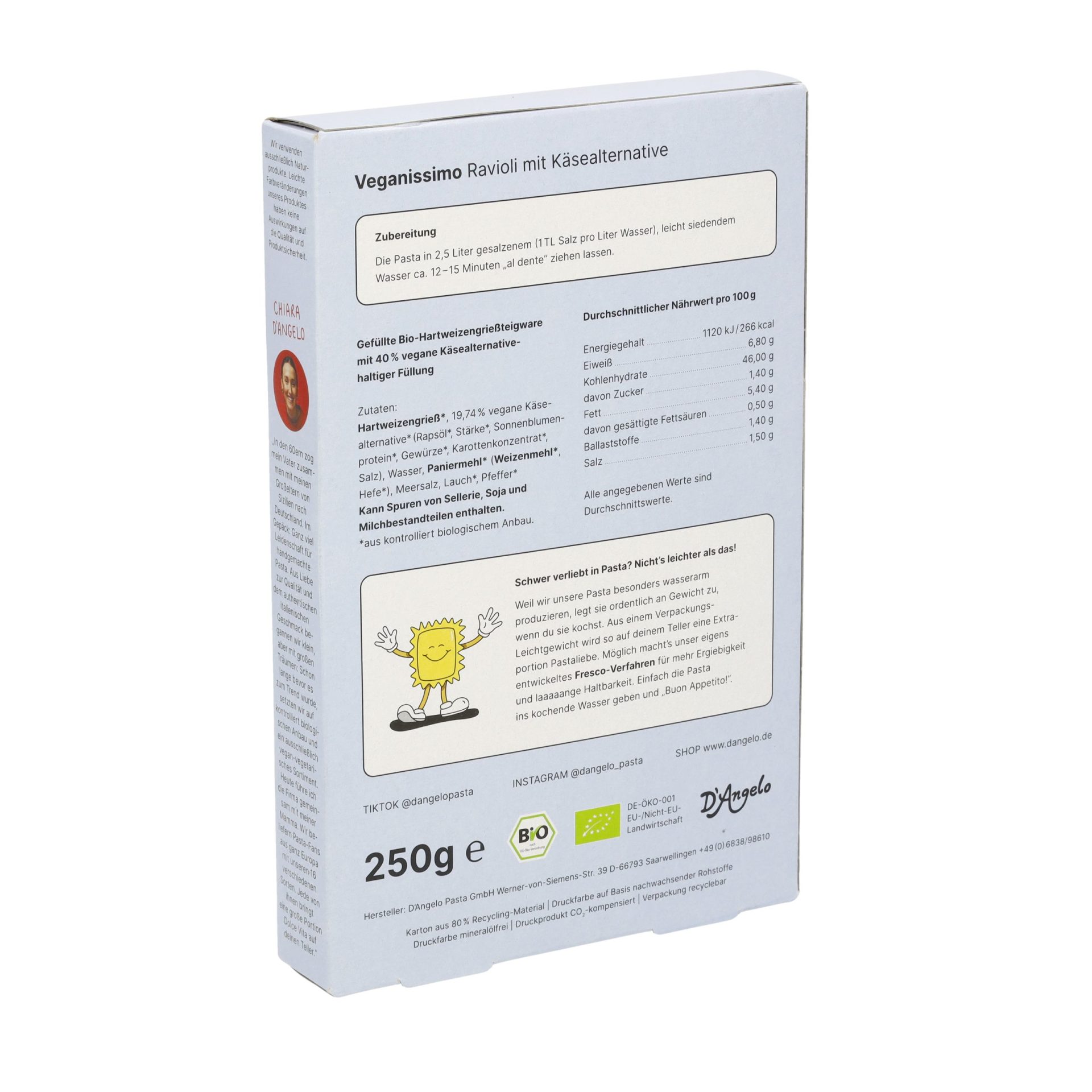 d-angelo-veganissimo-ravioli-veganer-k-se-250-g image 3