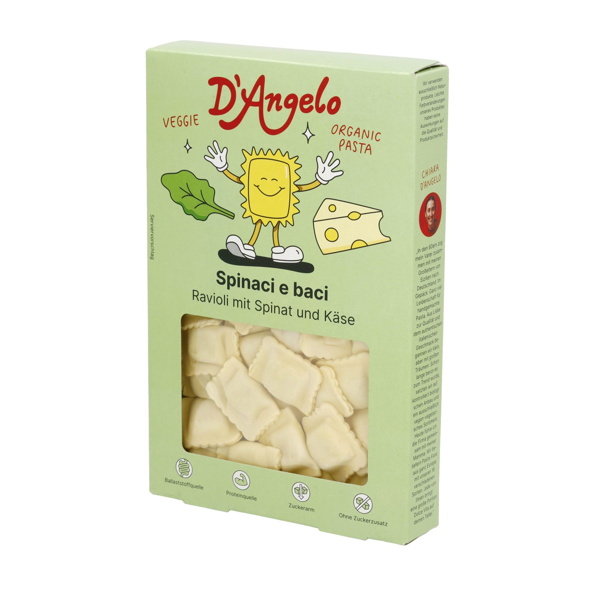 d-angelo-spinaci-e-baci-ravioli-spinat-k-se-250-g image 2