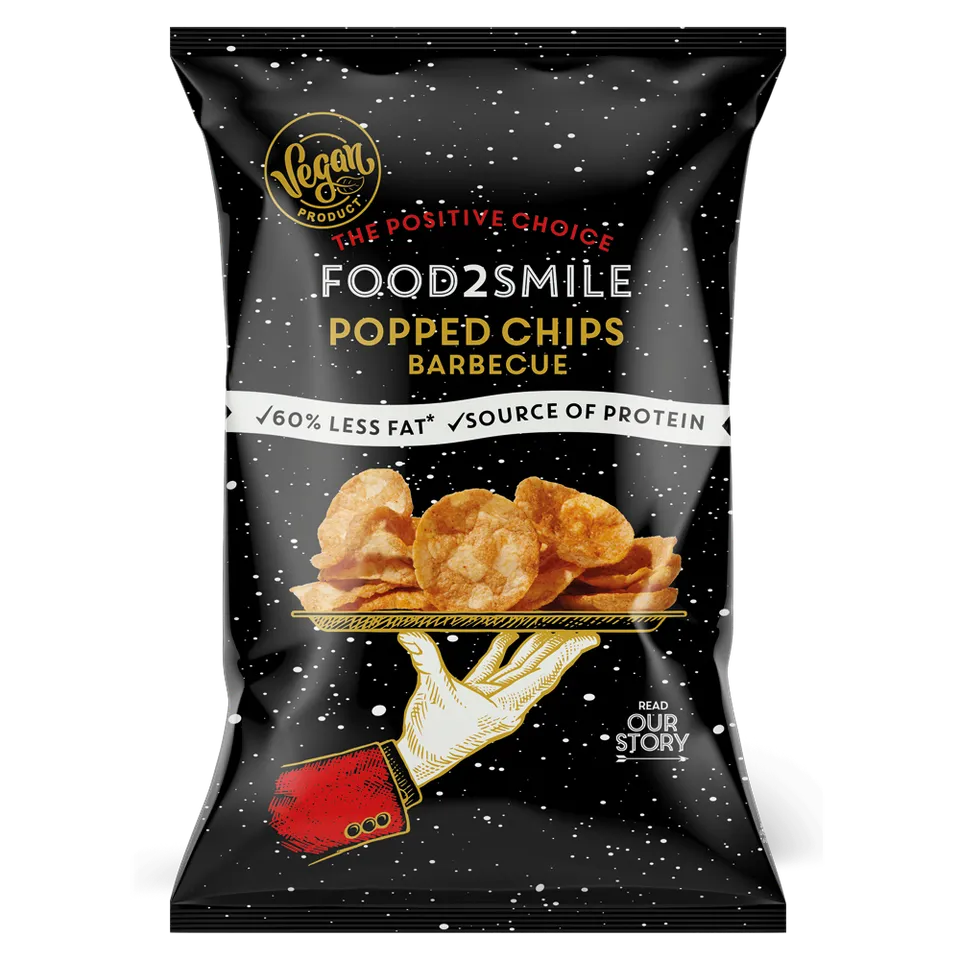 food2smile-chips-popped-chips-bbq-christmas-90g-vegan image 1