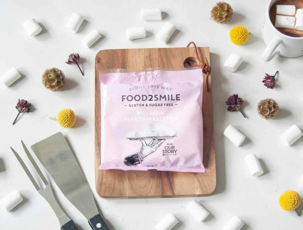 food2smile-candy-mellow-marshmallows-50g-zuckerfrei image 2