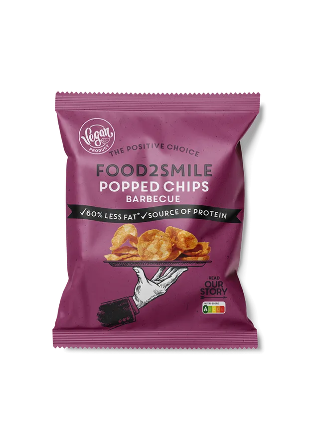 food2smile-chips-popped-chips-barbecue-25-g-vegan image 1