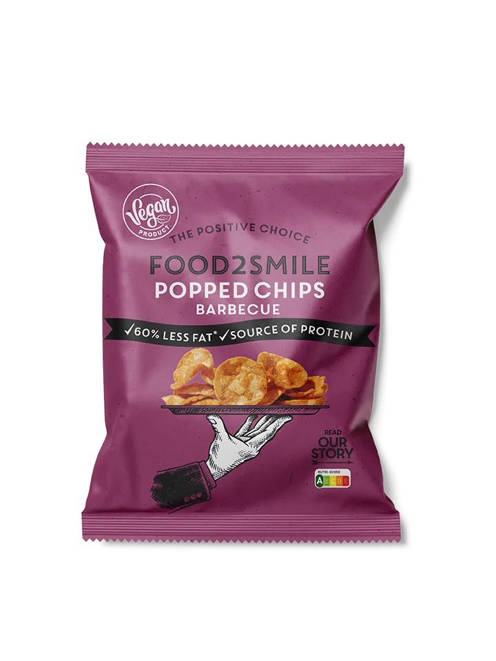 food2smile-chips-popped-chips-barbecue-25-g-vegan image 1
