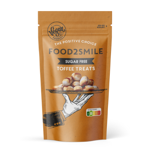 food2smile-candy-toffee-treats-bonbons-90g-zuckerfrei-karamell image 1