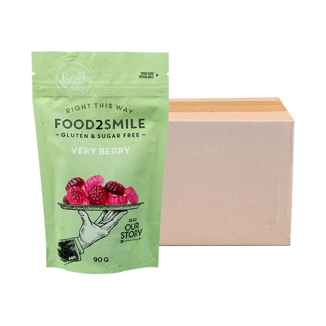 food2smile-candy-very-berry-gummib-rchen-8x90g-zuckerfrei image 1