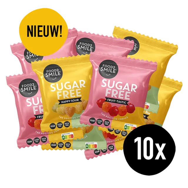 food2smile-candy-uitdeelzakjes-gummis-10x50g-vegan-zuckerfrei image 1