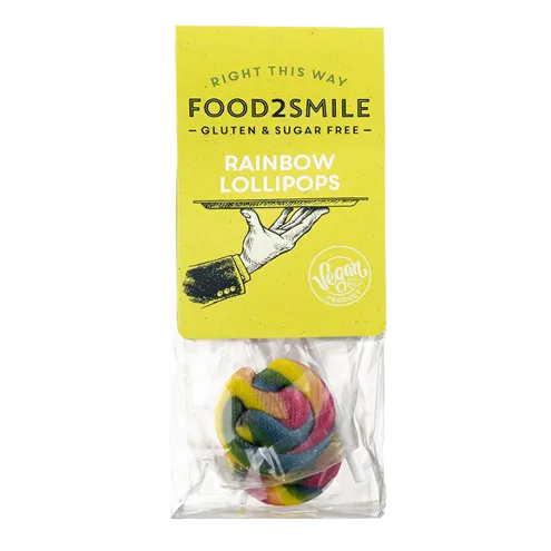 food2smile-candy-rainbow-lollipops-lutscher-5-stk-zuckerfrei image 1