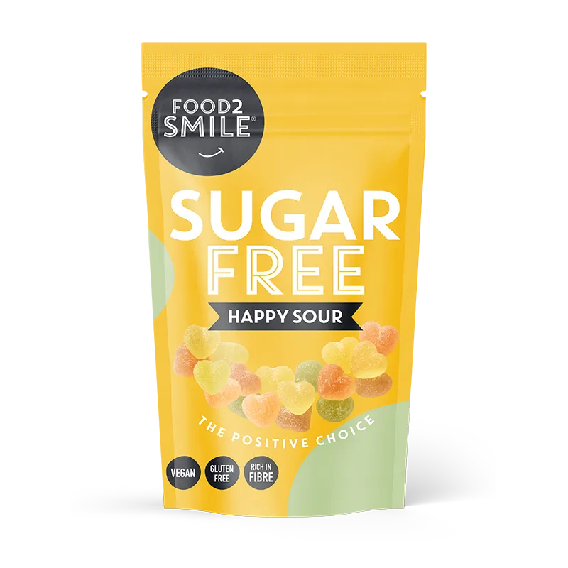 food2smile-candy-happy-sour-fruchtgummi-85g-zuckerfrei image 1