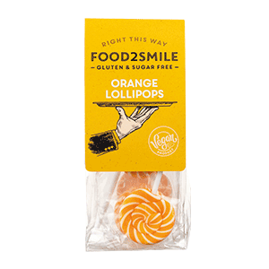 food2smile-candy-orange-lollipops-lutscher-zuckerfrei-5-st-ck image 1
