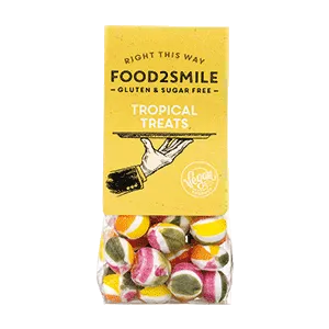 food2smile-candy-tropical-treats-bonbons-zuckerfrei-90g image 1
