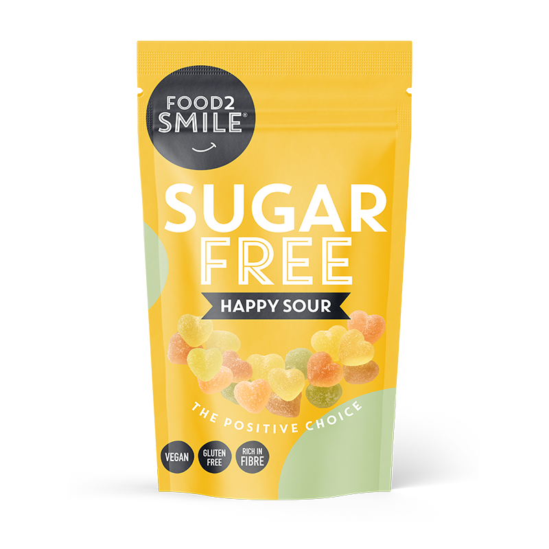 food2smile-candy-happy-sour-fruchtgummi-85g-zuckerfrei image 1