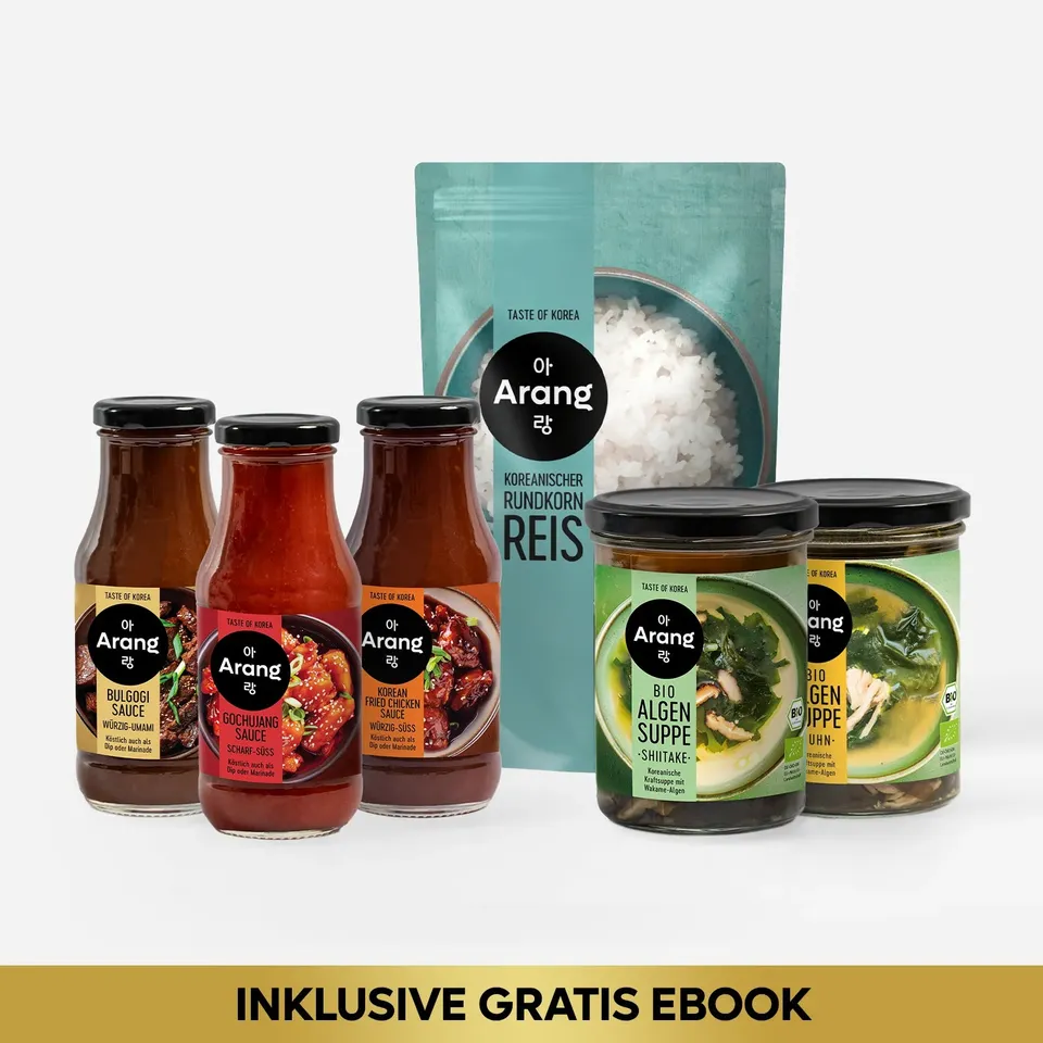 arang-korea-starter-set-probierset-6-teilig-mit-ebook image 1