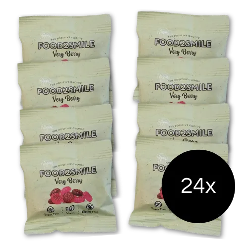 food2smile-candy-very-berry-mini-fruchtgummi-zuckerfrei-24x20g image 1
