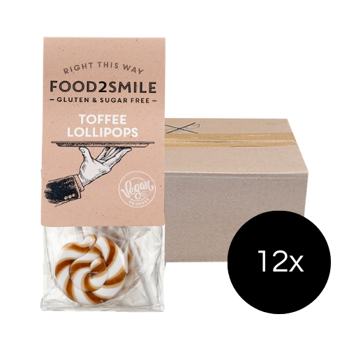 food2smile-candy-toffee-lollipops-lutscher-60st-zuckerfrei image 1