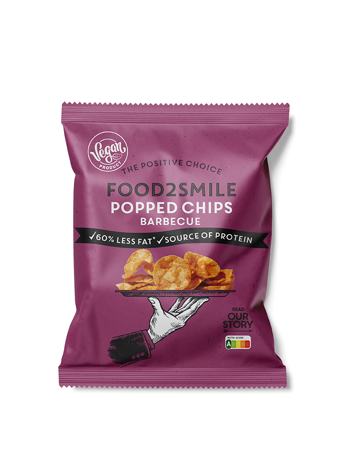 food2smile-chips-popped-chips-barbecue-25-g-vegan image 1