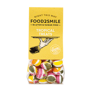 food2smile-candy-tropical-treats-bonbons-zuckerfrei-90g image 1