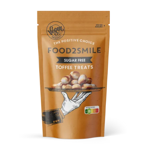 food2smile-candy-toffee-treats-bonbons-90g-zuckerfrei-karamell image 1