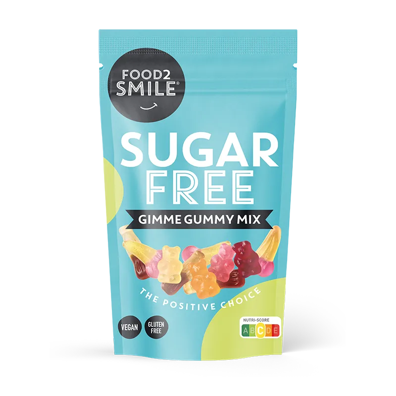 food2smile-candy-gimme-gummy-mix-fruchtgummi-90-g-zuckerfrei image 1
