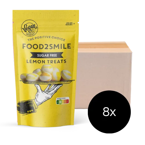 food2smile-candy-lemon-treats-bonbons-8x90g-zuckerfrei image 1