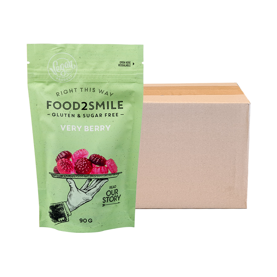 food2smile-candy-very-berry-gummib-rchen-8x90g-zuckerfrei image 1