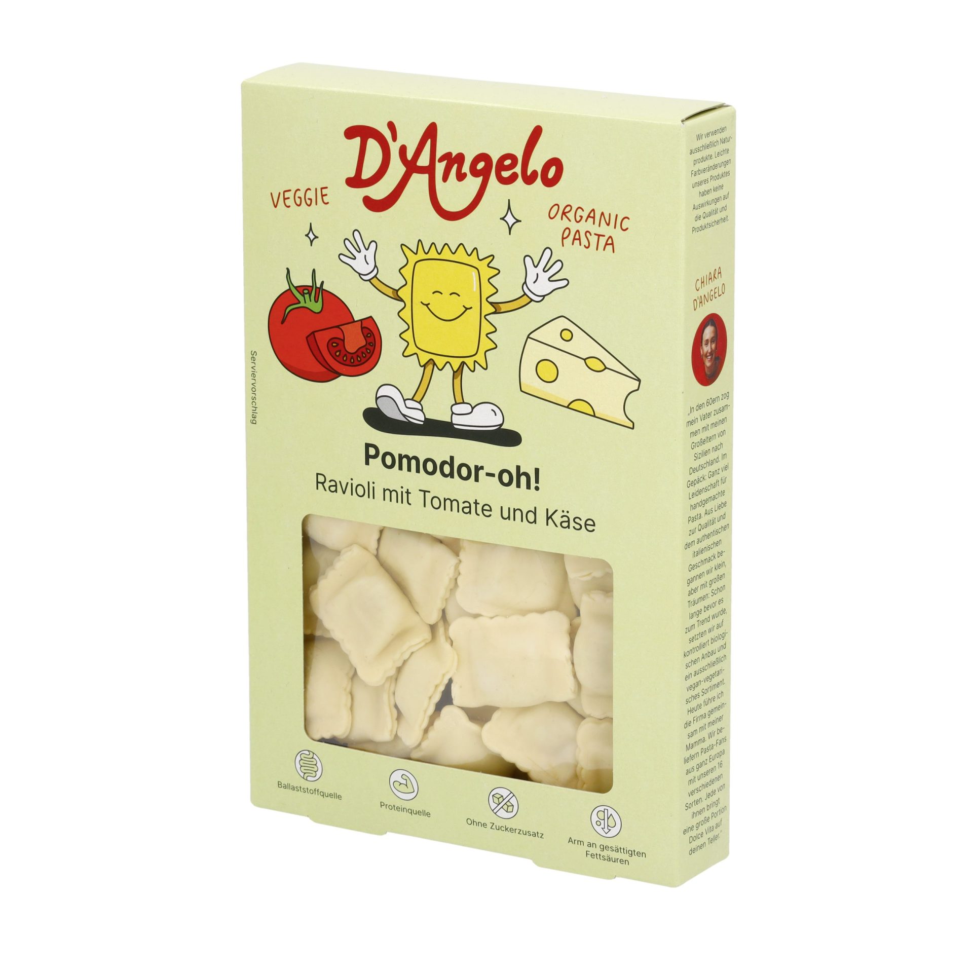 d-angelo-ravioli-pomodor-oh-tomate-k-se-pasta-250g image 2