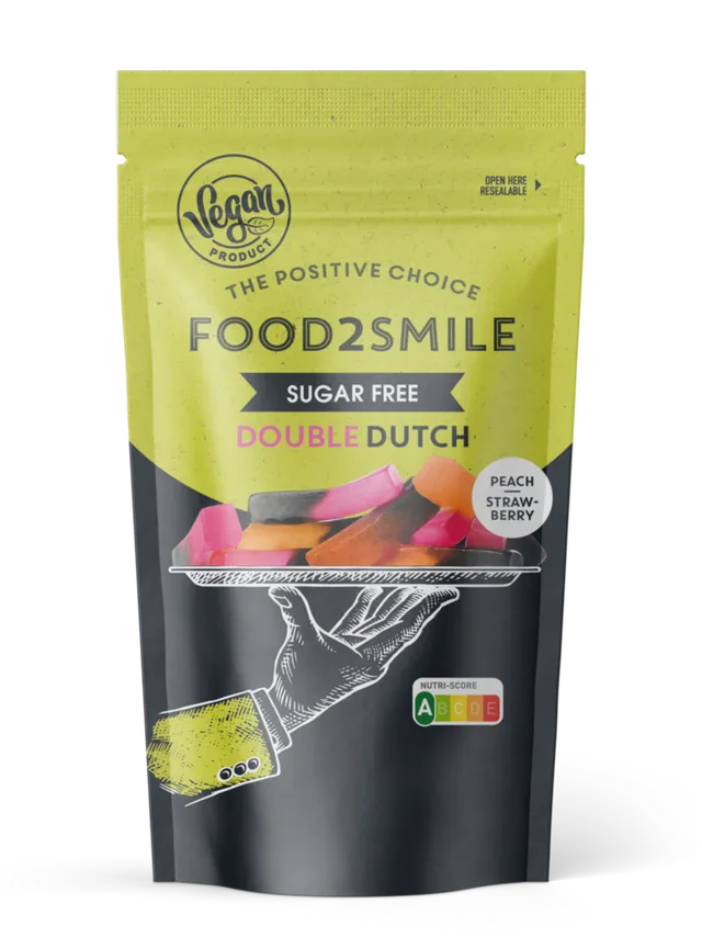 food2smile-candy-double-dutch-gummib-rchen-85-g-zuckerfrei image 1