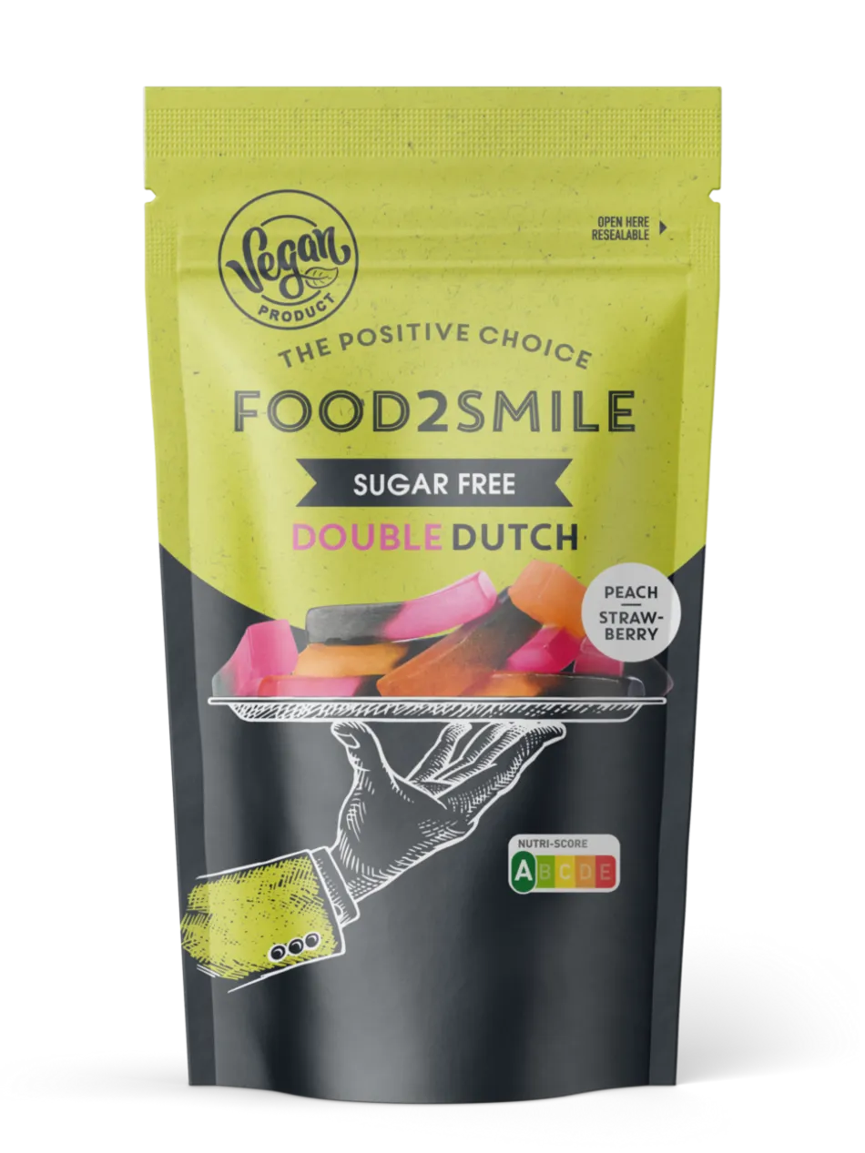 food2smile-candy-double-dutch-gummib-rchen-85-g-zuckerfrei image 1