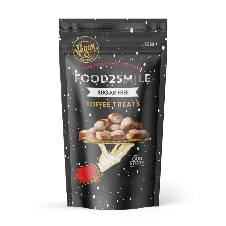 food2smile-candy-toffee-treats-bonbons-christmas-edition-90g-zuckerfrei image 1