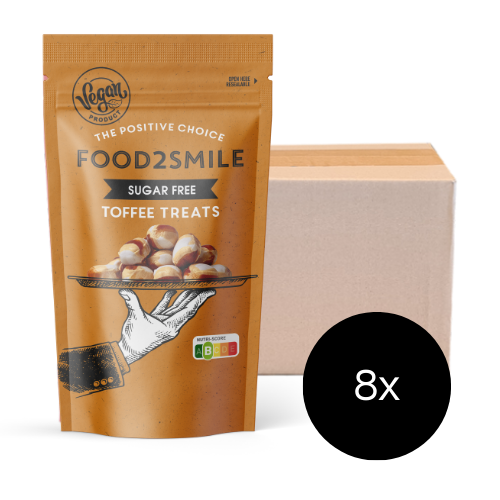 food2smile-candy-toffee-treats-bonbons-8x90g-zuckerfrei-vorrat image 1