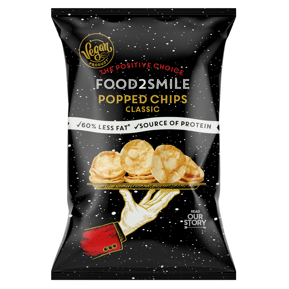 food2smile-chips-popped-chips-classic-90g-salzig-vegan image 1