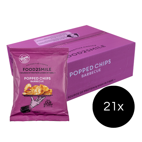 food2smile-chips-popped-chips-barbecue-chips-21-25-g-vegan image 1