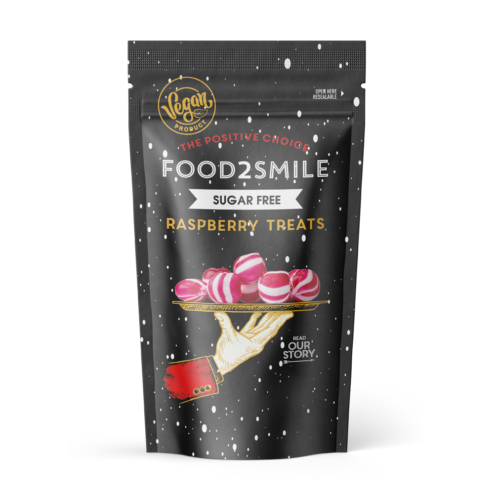 food2smile-candy-raspberry-treats-bonbons-90g-weihnachten image 1
