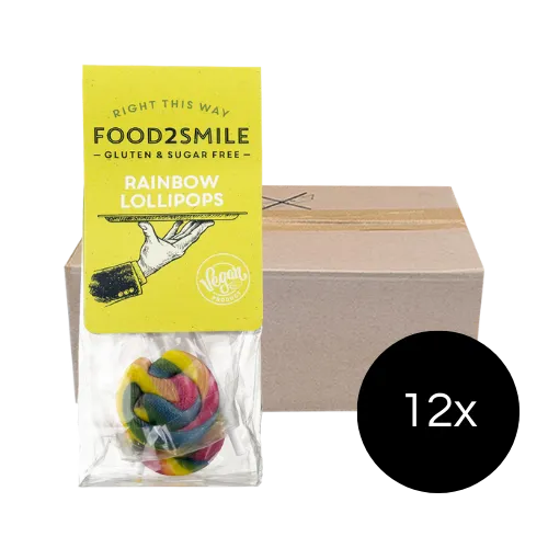 food2smile-candy-rainbow-lollipops-lutscher-zuckerfrei-12x5-st-ck image 1