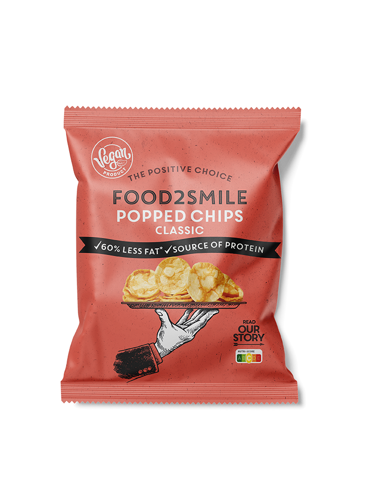 food2smile-chips-popped-chips-classic-salzig-25g-proteinreich image 1