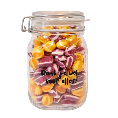 food2smile-candy-snoeppot-bedankt-bonbons-730g-zuckerfrei image 1