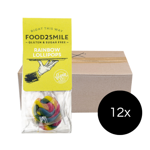 food2smile-candy-rainbow-lollipops-lutscher-zuckerfrei-12x5-st-ck image 1