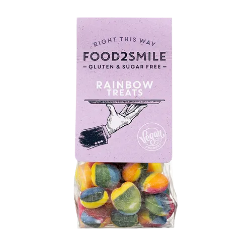 food2smile-candy-rainbow-treats-bonbons-90g-zuckerfrei image 1