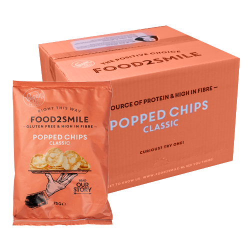 food2smile-chips-popped-chips-classic-salz-8x90g-vegan-glutenfrei image 1