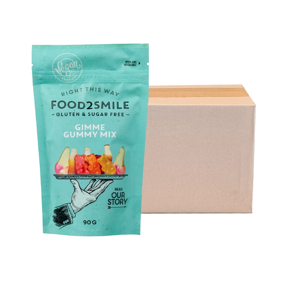 food2smile-candy-gimme-gummy-mix-fruchtgummi-8x90-g-zuckerfrei image 1