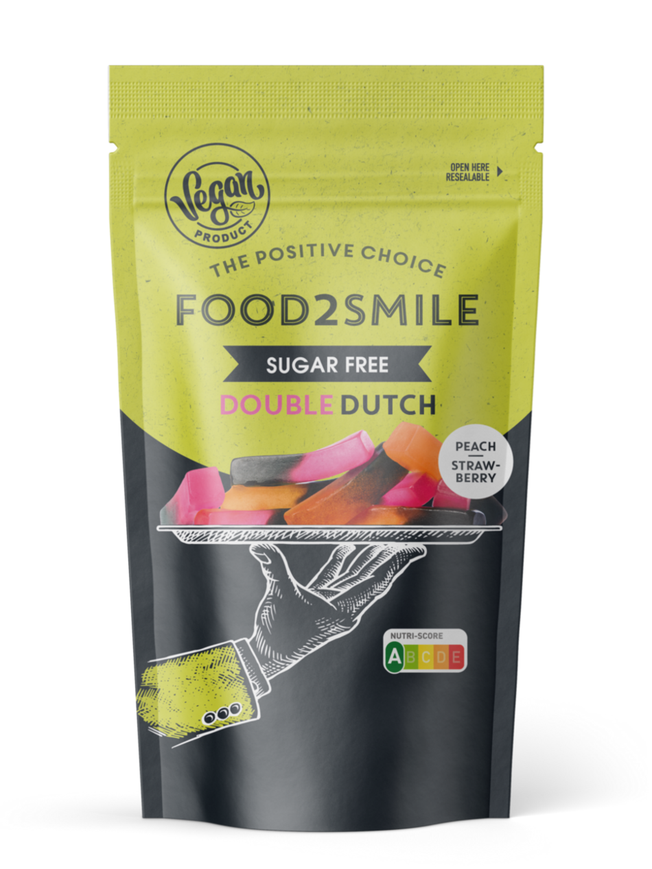 food2smile-candy-double-dutch-gummib-rchen-85-g-zuckerfrei image 1